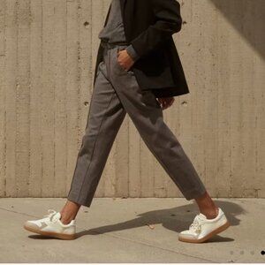 NEW DU/ER Womens Grey Seamed Stretch Jogger Size XS